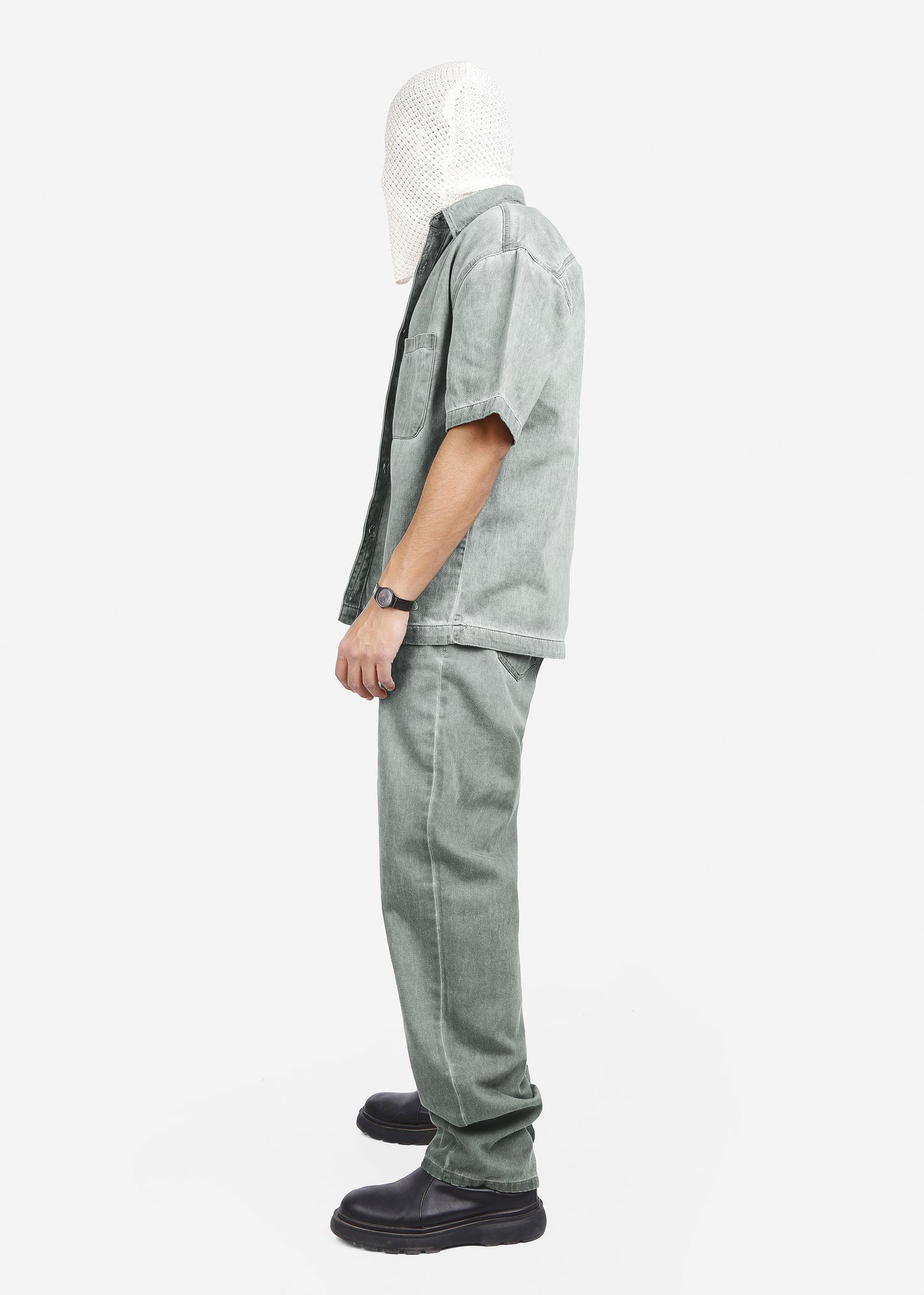 Denim SUIT MEN Olive