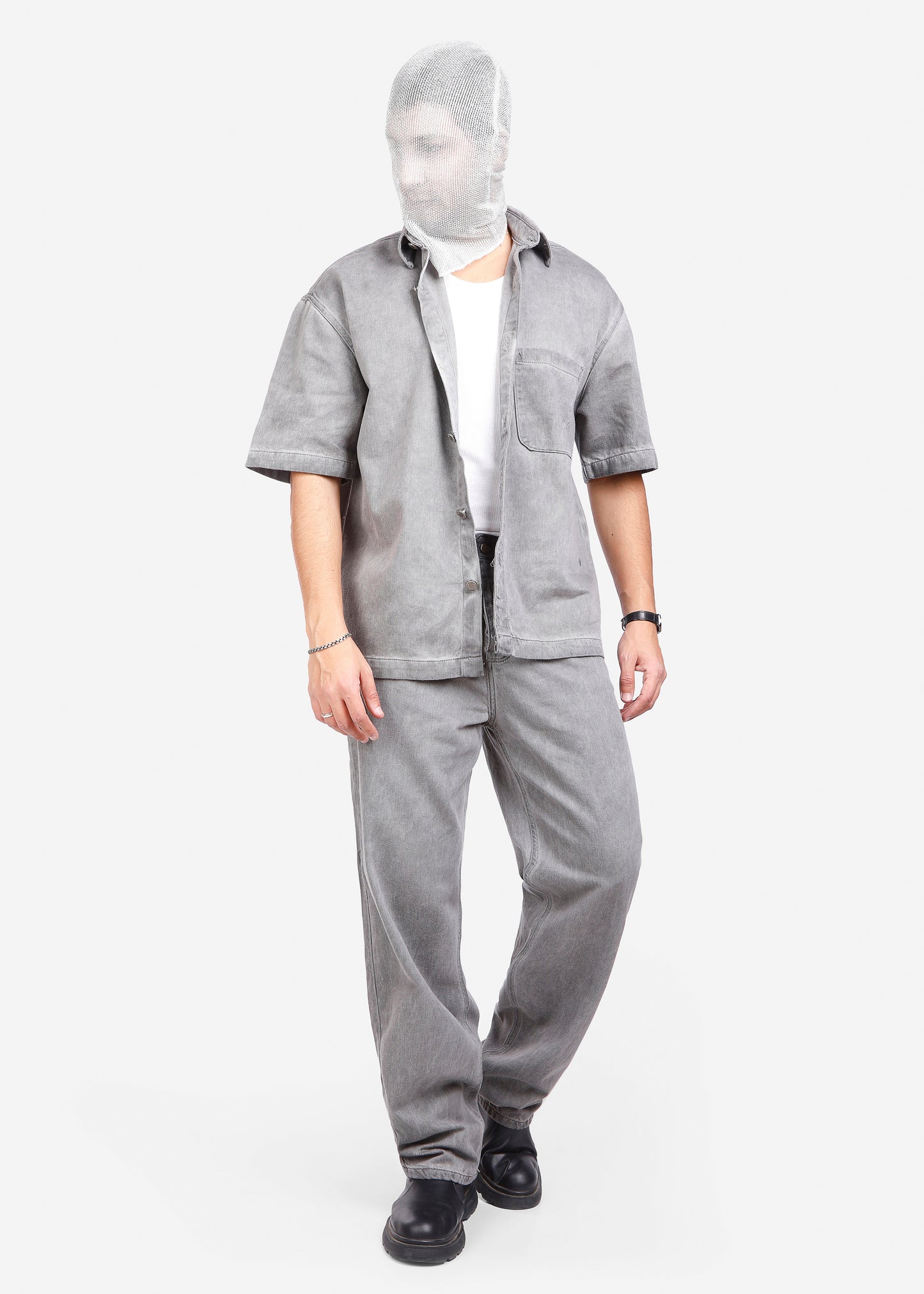 Denim SUIT MEN Gray