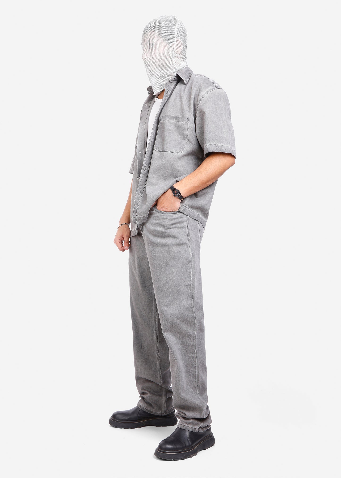 Denim SUIT MEN Gray