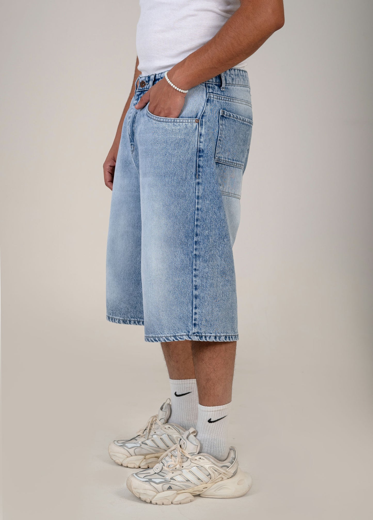 Men's Multi-Pocket Cargo Denim Jeans
