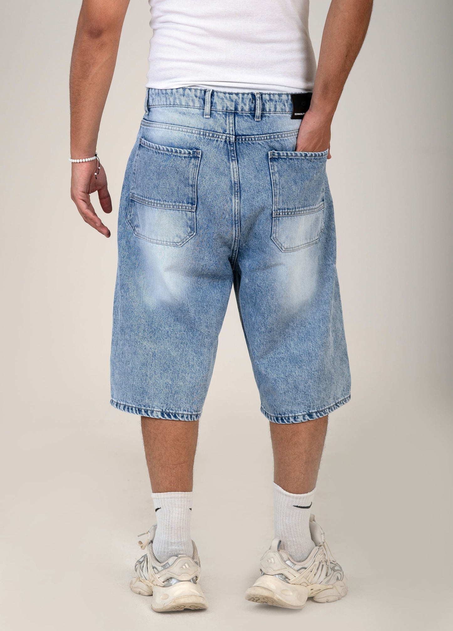 Men's Multi-Pocket Cargo Denim Jeans